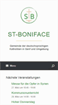 Mobile Screenshot of boniface-genf.ch